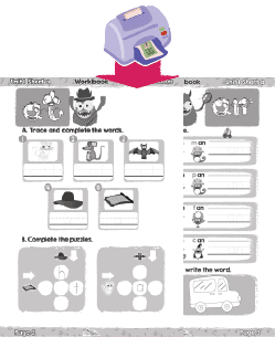 CVC worksheet print
