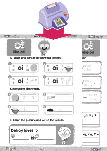 Phonics Printable workbook level 4