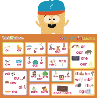 Phonics Wall chart level 4